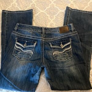 Maurices Dark Blue Boot Cut Jeans